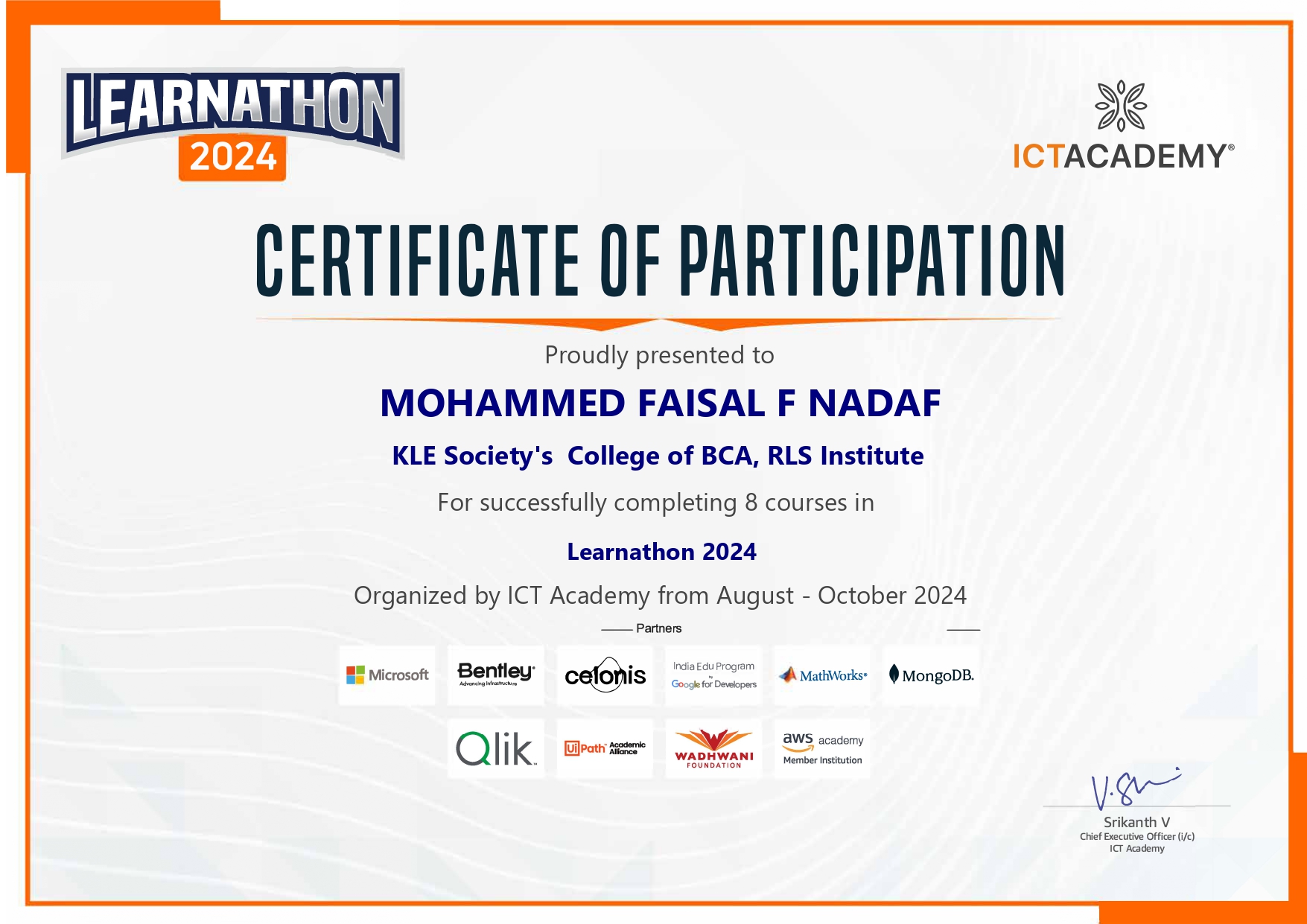 Certificate 2