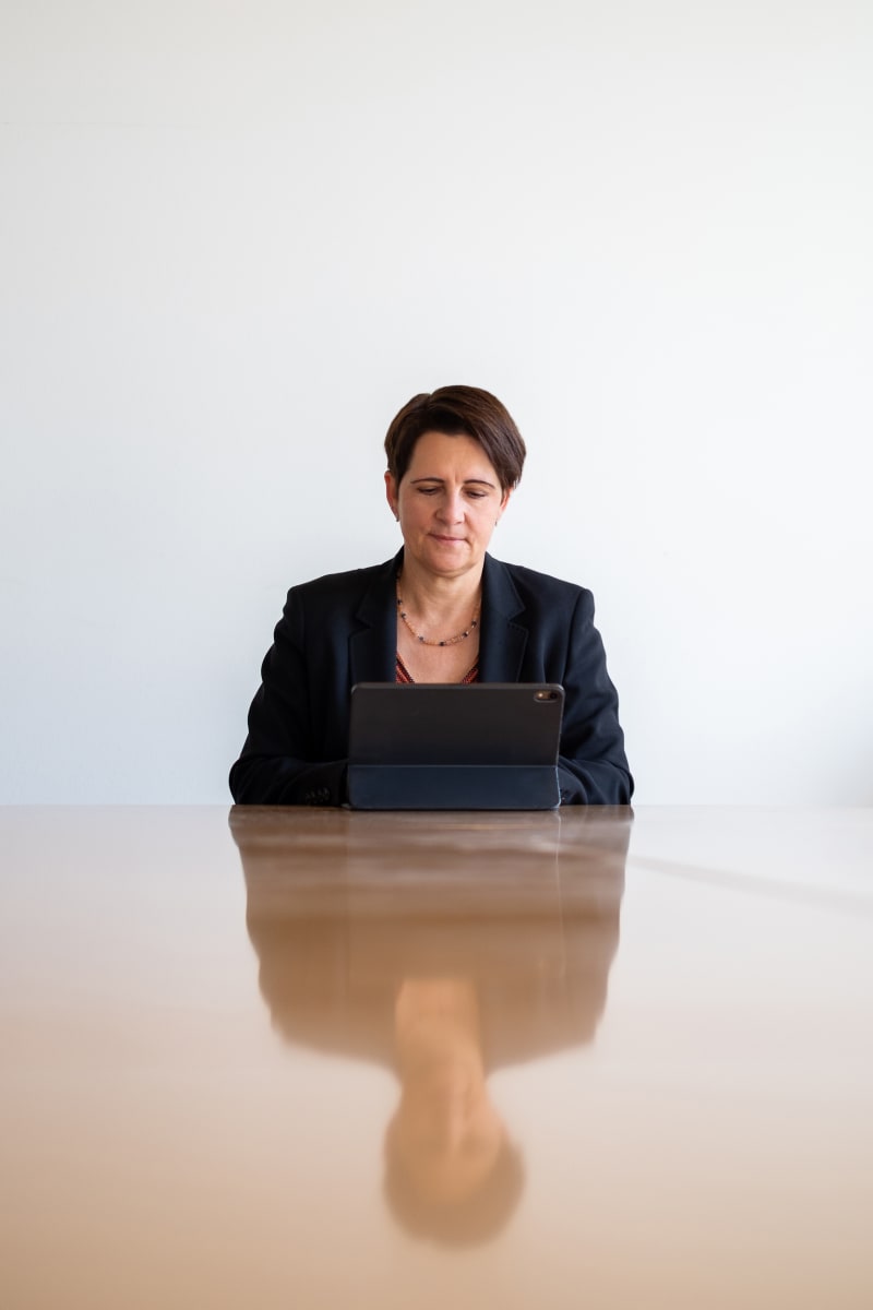 Campaign photography for Yvonne Bürgin in Rüti