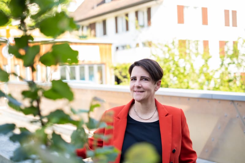 Portrait of Yvonne Bürgin, Mayor of Rüti
