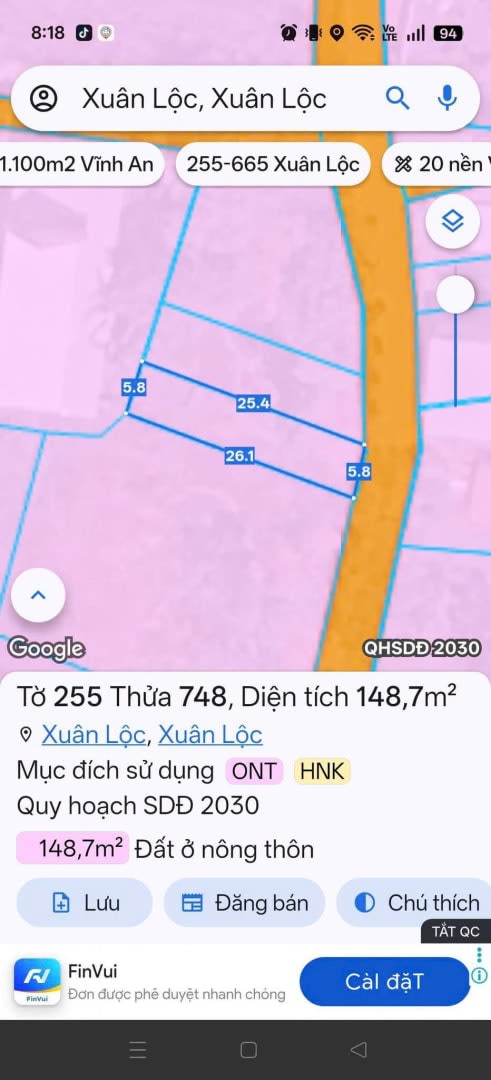 Bán bất động sản 150m² giá 650 triệu - Ảnh 1