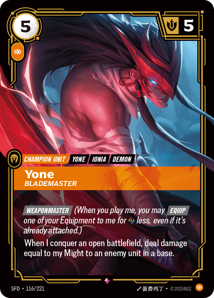 Yone, Blademaster