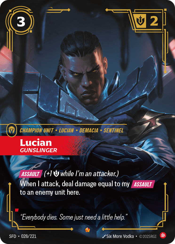 Lucian, Gunslinger