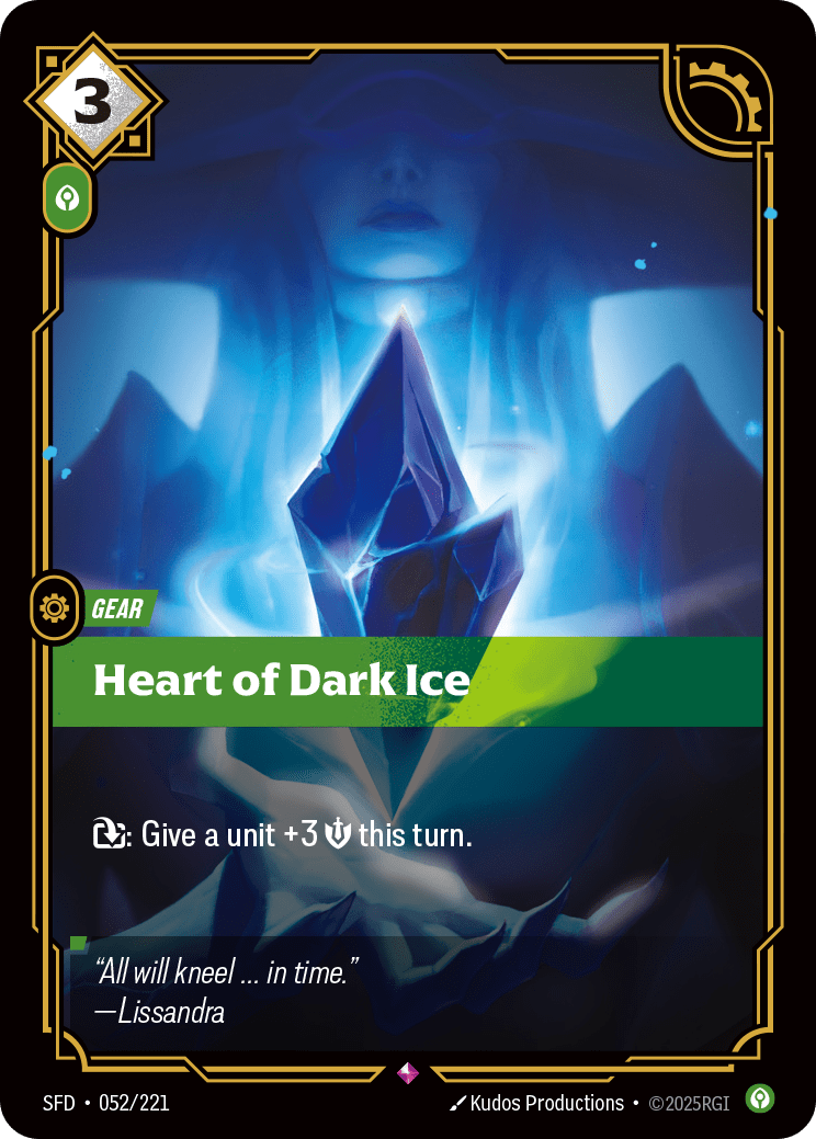 Heart of Dark Ice