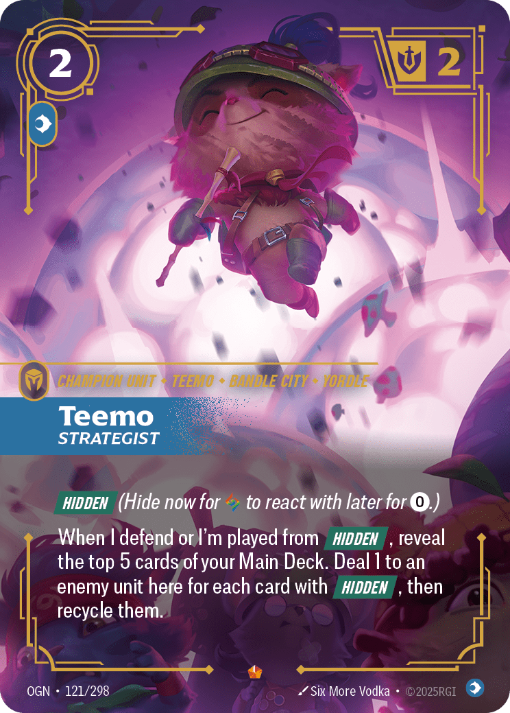 Teemo, Strategist