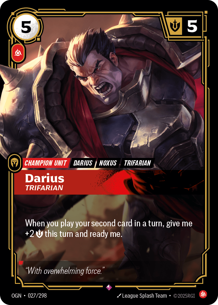 Darius, Trifarian