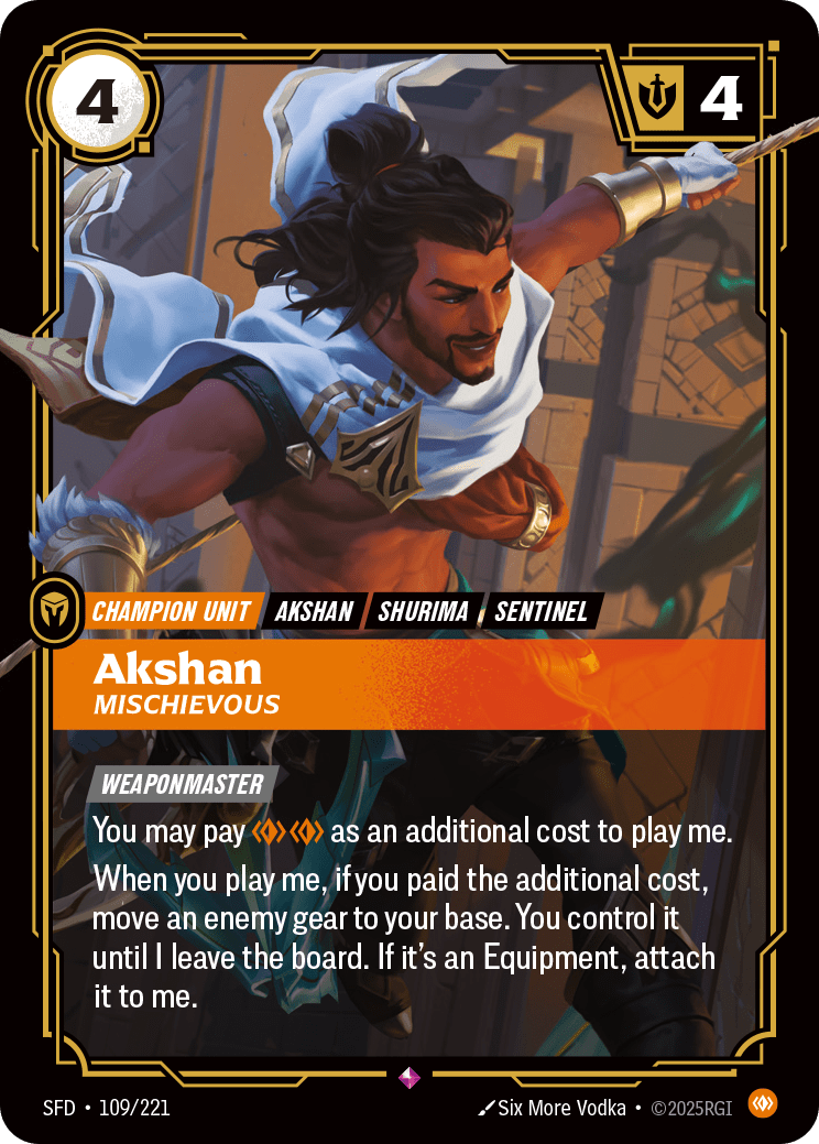 Akshan, Mischievous