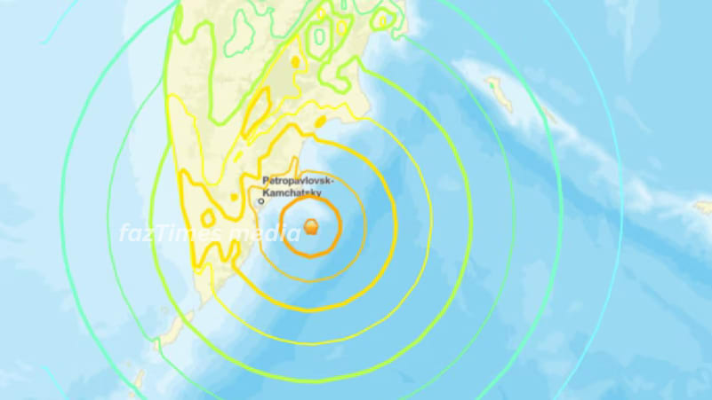 8.7 Magnitude Quake Off Russia Triggers Pacific Tsunami Alerts