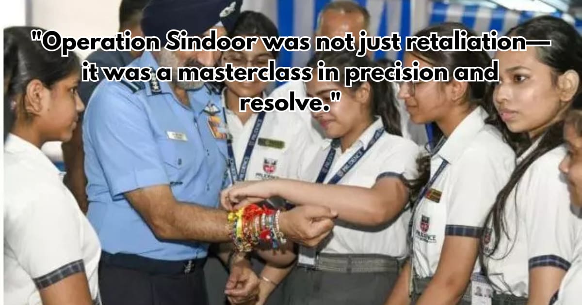 IAF Chief: India Downed 6 Pakistani Aircraft & Struck 9 Terror Camps in Operation Sindoor