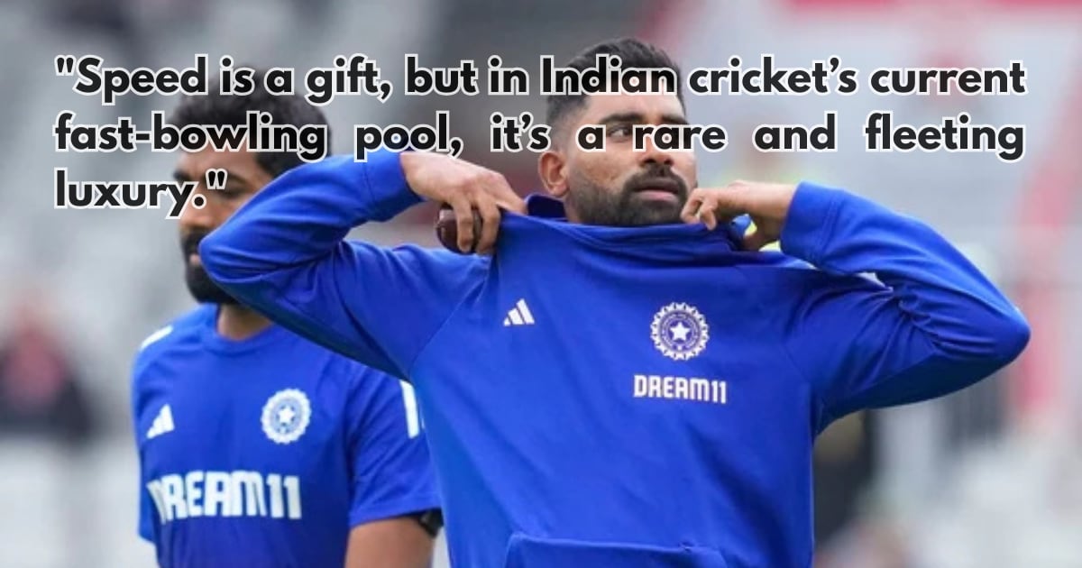 India's Fast Bowling Crisis: A "Big Black Hole" After Bumrah & Siraj