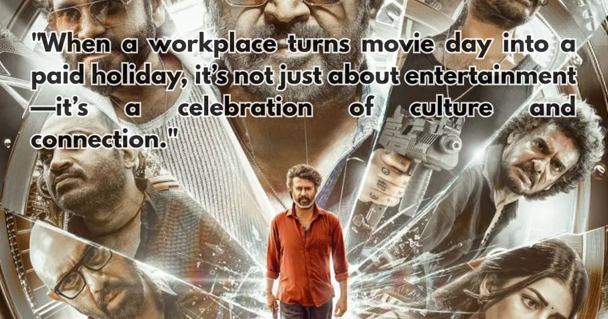 Singapore Firm Gives Paid Leave & Tickets for Rajinikanth's 'Coolie'