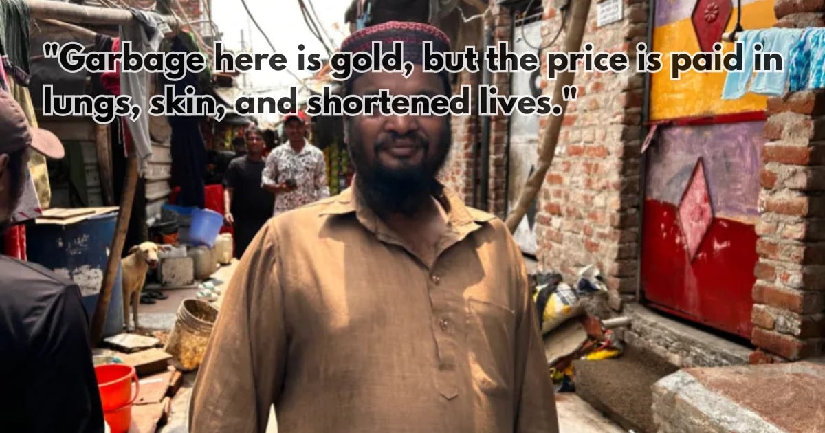 Delhi's Garbage Mountains Are 'Heat Bombs' for Waste Pickers