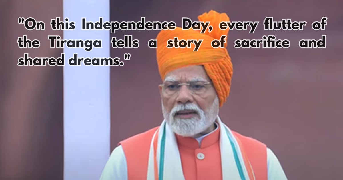 PM Modi's Independence Day Speech 2025: Key Highlights from Red Fort