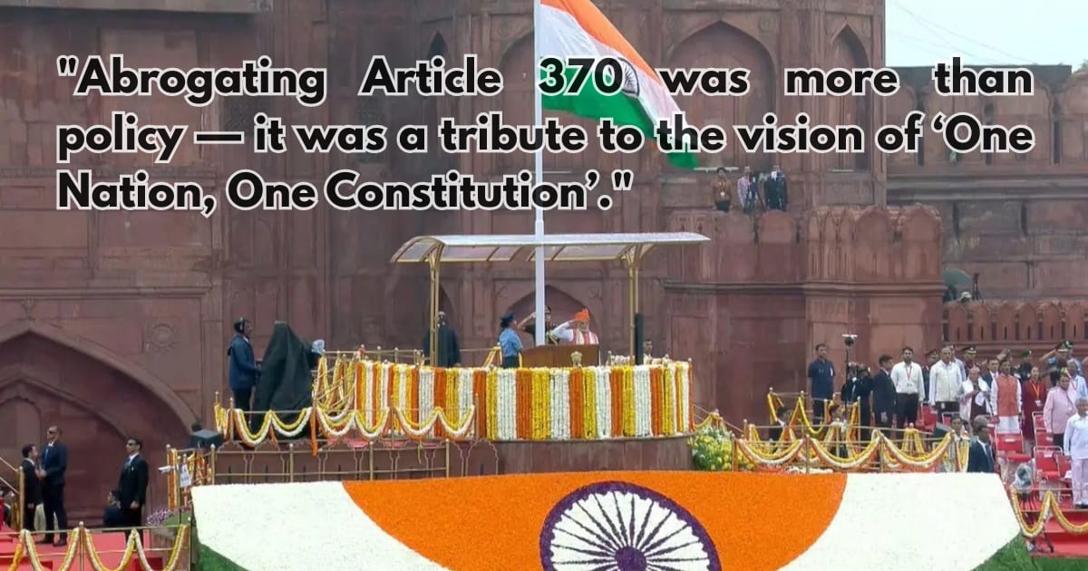 PM Modi's Independence Day Speech 2025: Key Highlights from Red Fort