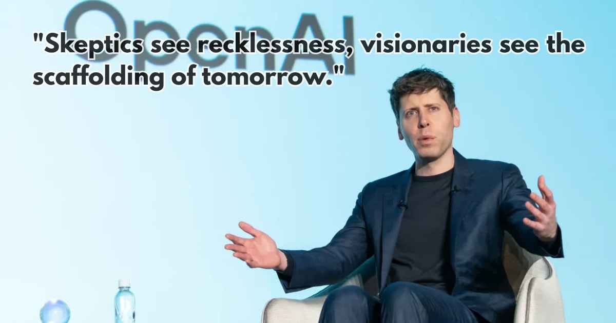 Sam Altman: OpenAI Needs Trillions for AI Infrastructure