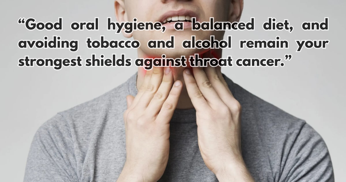 Is Throat Discomfort a Sign of Cancer? Doctor Explains