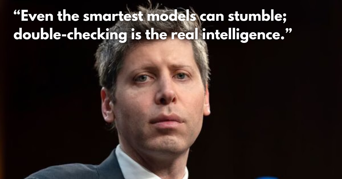 ChatGPT is Prone to Errors: Use as 'Second Opinion,' Says OpenAI