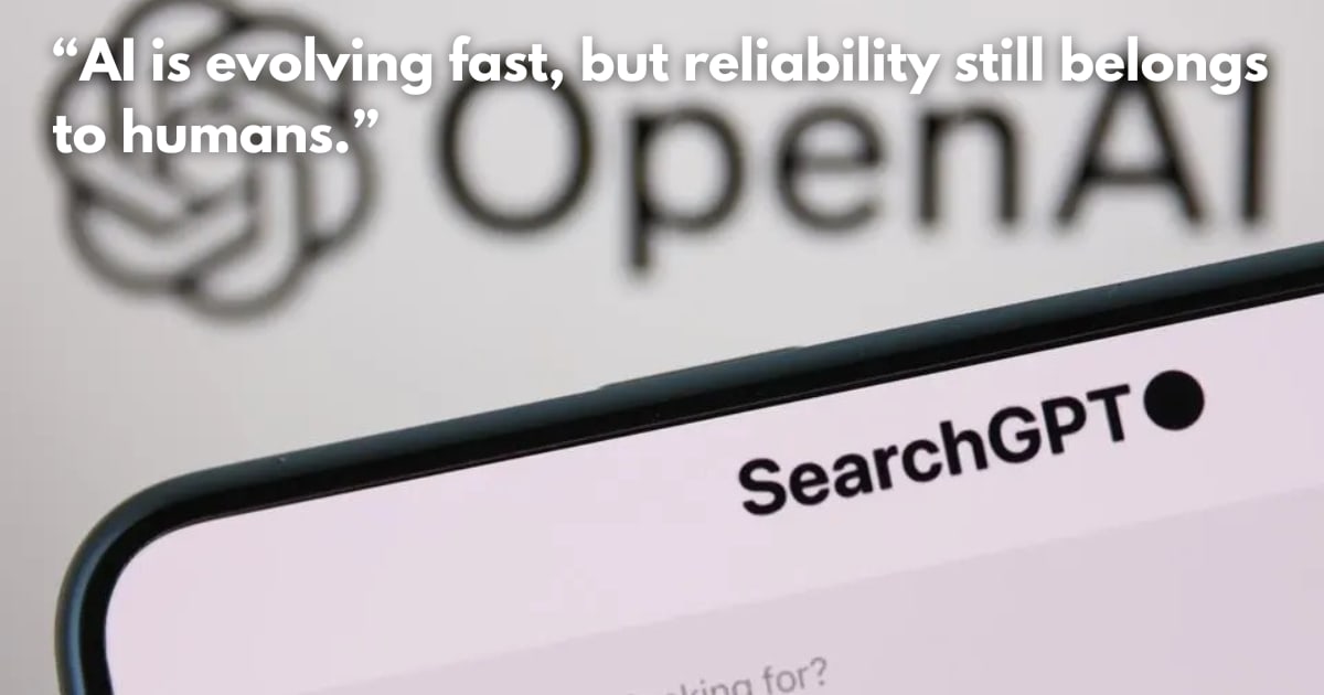 ChatGPT is Prone to Errors: Use as 'Second Opinion,' Says OpenAI