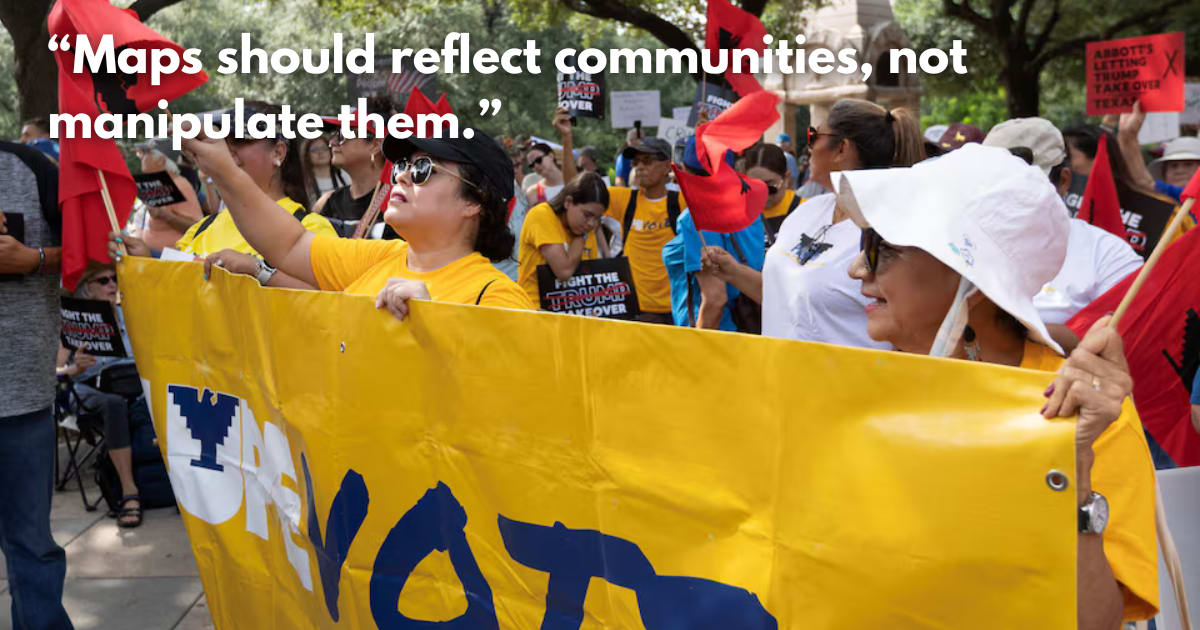 Over 300 Protests Against Trump's Redistricting Push