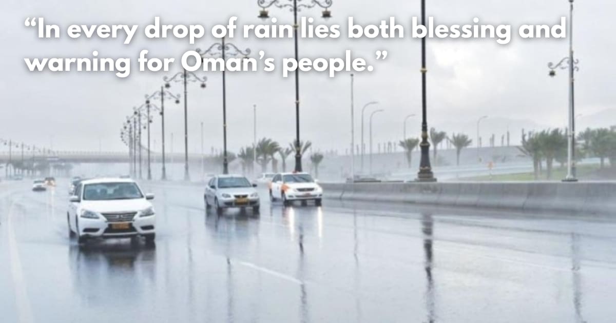 Rains to Continue in Oman Until August 21; Weather Alert Issued