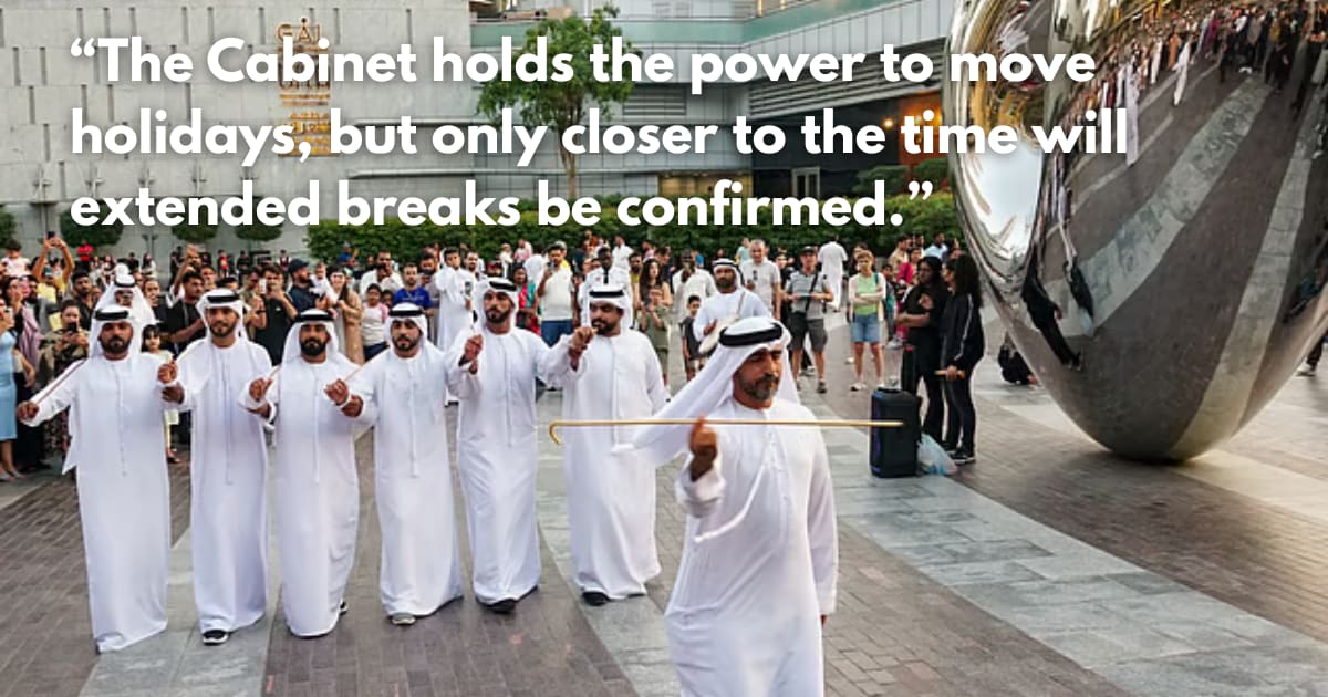 UAE Public Holidays: New Law Allows Transfer to Weekdays
