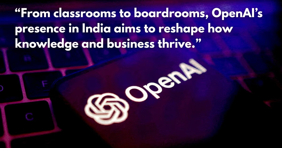 ChatGPT-Maker OpenAI Opens First India Office in New Delhi
