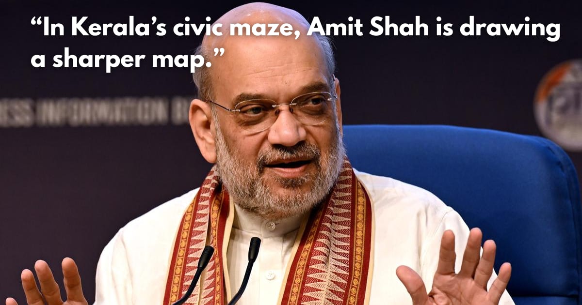 Amit Shah's Kerala Visit: BJP's Strategy for Local Body Polls