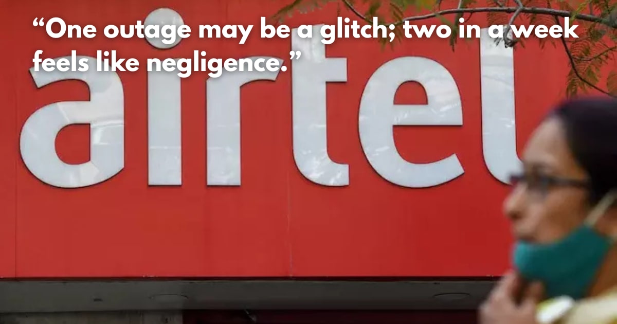 Airtel Network Down Across India: Users Face Widespread Outage