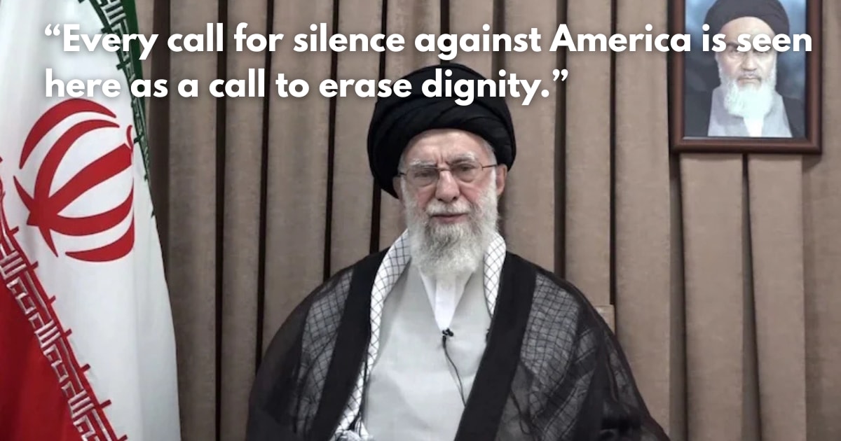 Khamenei: Iran Will Not Be 'Obedient' to US Demands