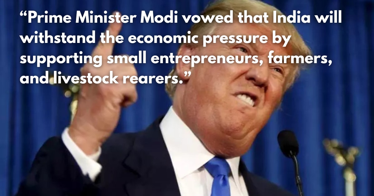 US to Impose Additional 25% Tariffs on India from August 27