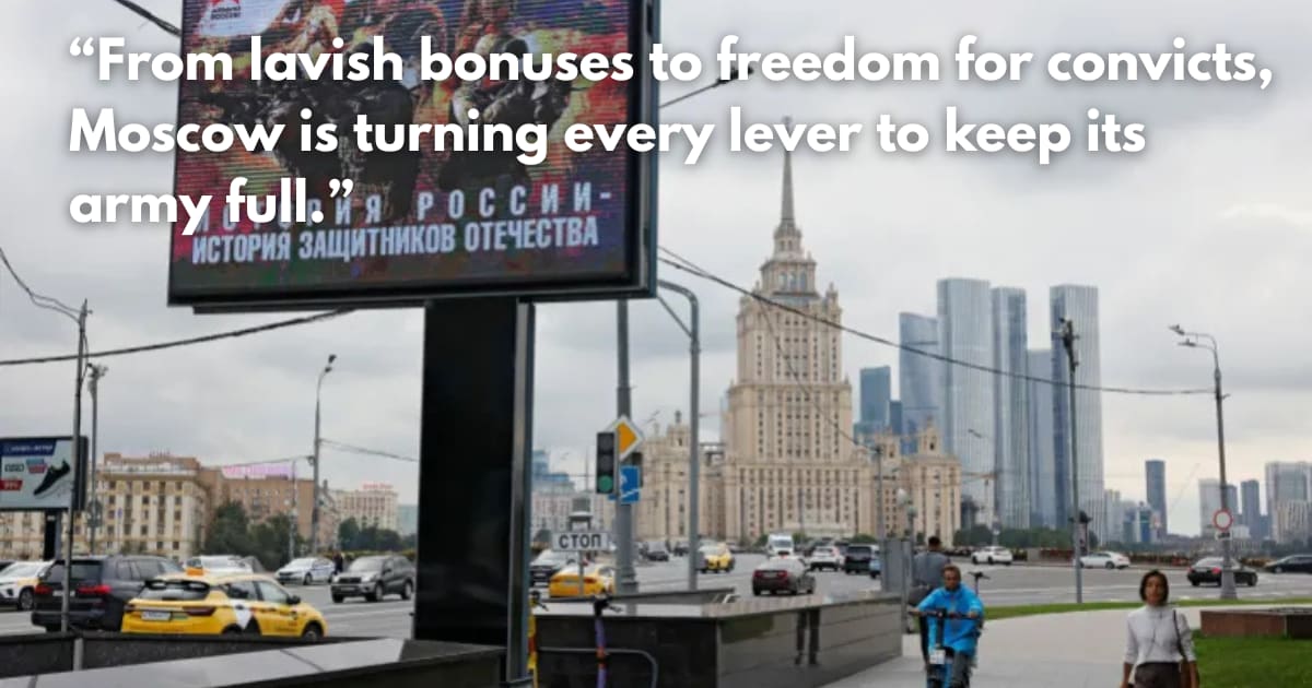 How Russia Replenishes Military Manpower Amid War Losses