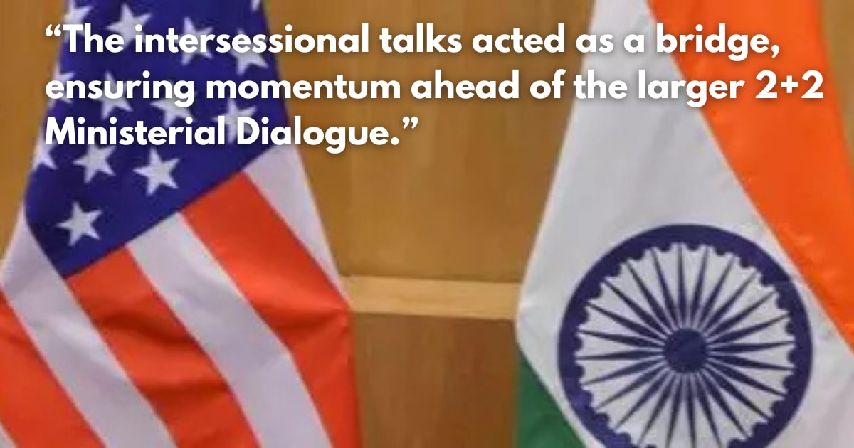 US, India Hold Key Dialogue to Reaffirm Ties Amid Tariff Tensions