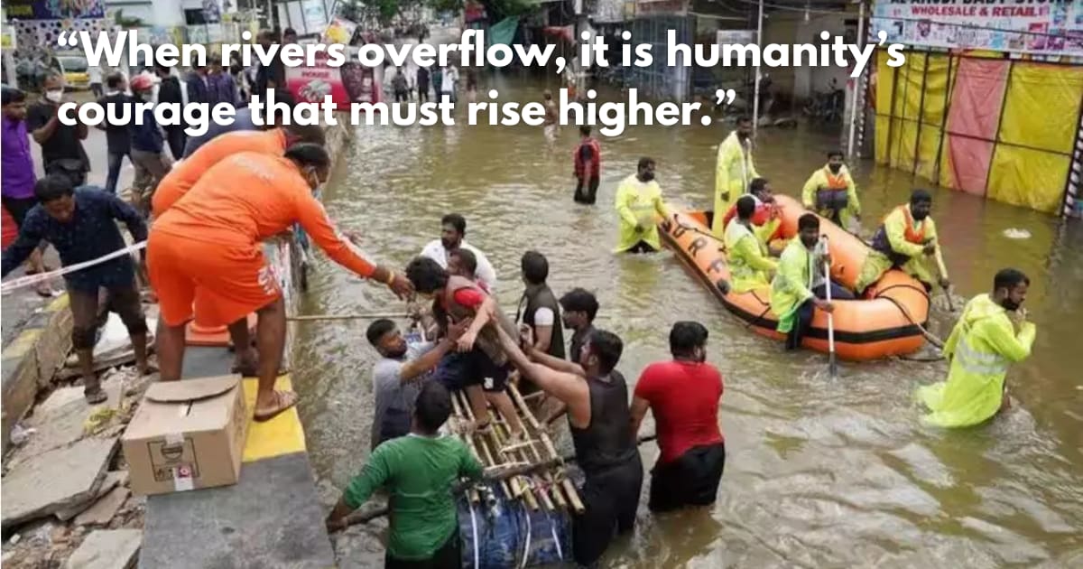 Punjab Floods: Thousands Stranded on Rooftops Await Relief