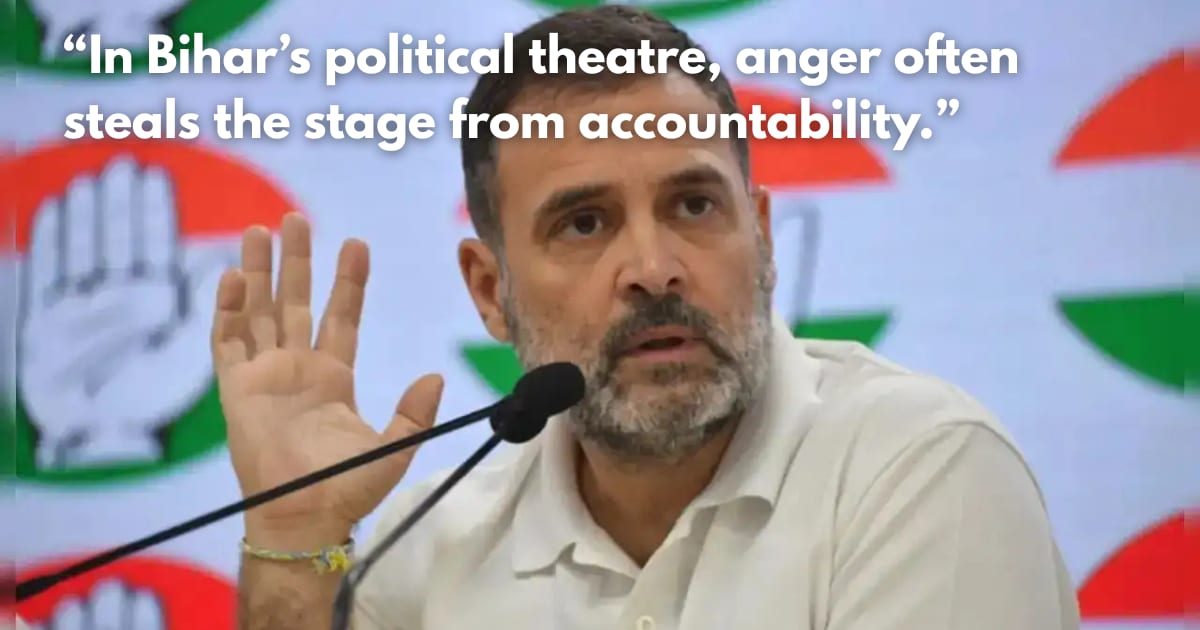 BJP Accuses Rahul Gandhi of Abusing PM Modi in Bihar