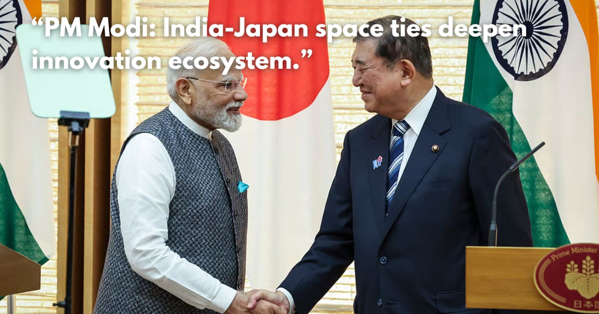 India & Japan Sign Historic Pact for Chandrayaan-5 Lunar Mission
