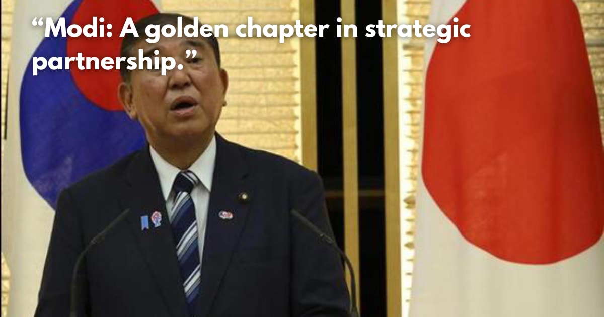 India & Japan Sign Historic Security Pact, Set $67B Investment Target