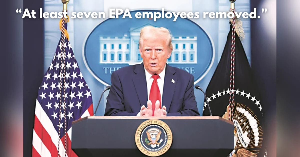 EPA Fires Employees Who Criticized Trump Admin in Letter