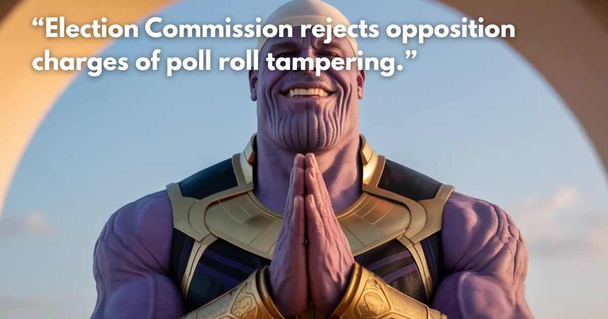 'Thanos' Found on Malegaon Voter List Amid Irregularities