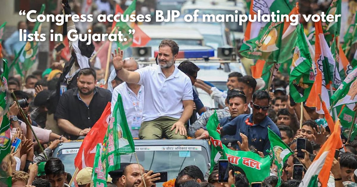 Gujarat Poll Fraud: Congress Alleges 30,000 'Fake Votes' in Navsari