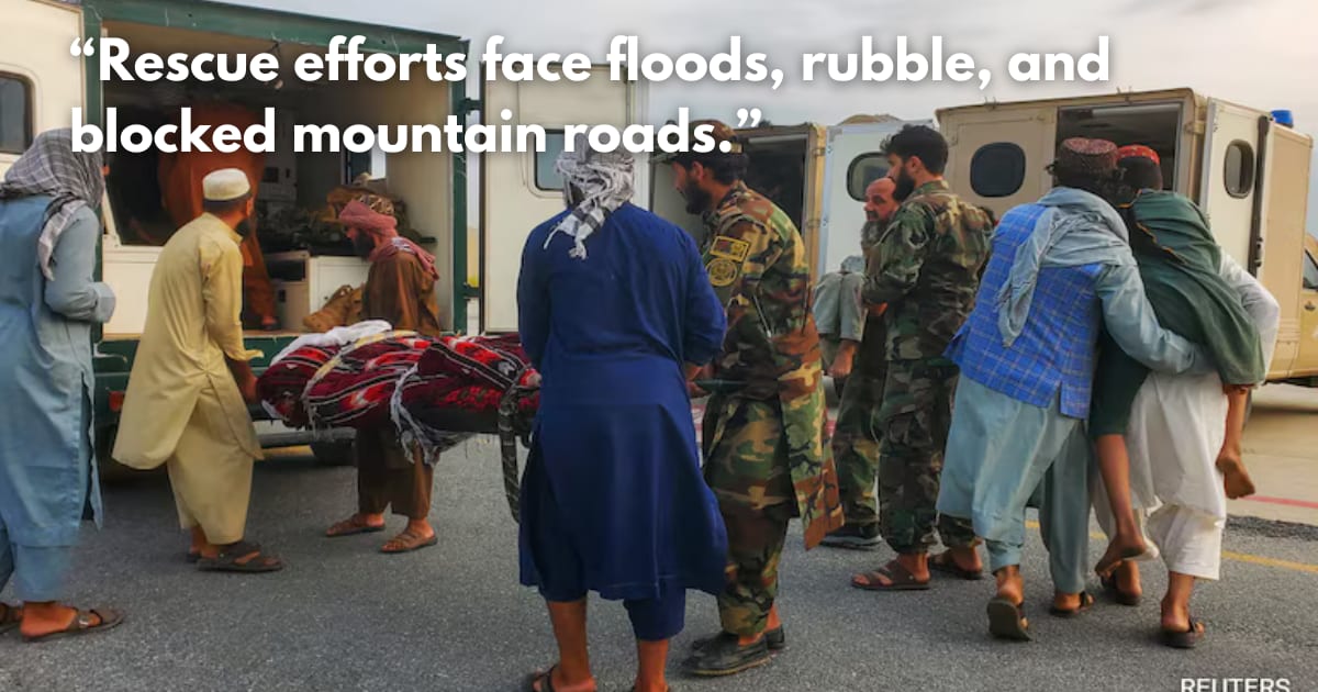 Deadly Afghanistan Earthquake: What We Know, Latest Updates