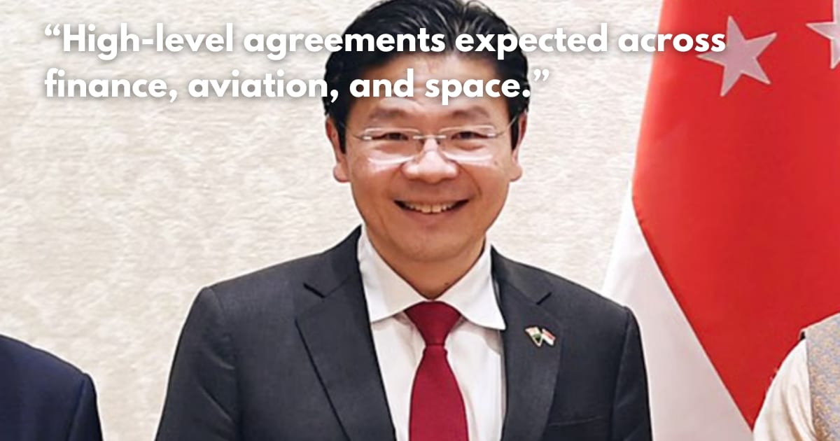 Singapore PM Lawrence Wong Begins India Visit Today: What to Expect