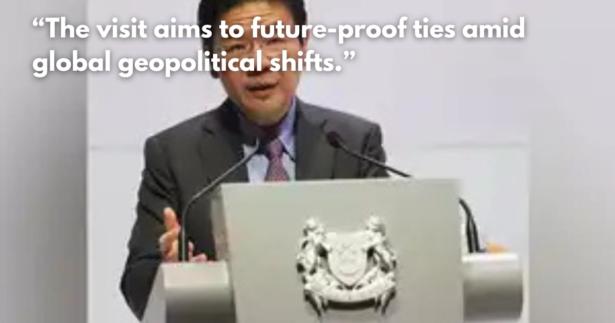 Singapore PM Lawrence Wong Begins India Visit Today: What to Expect