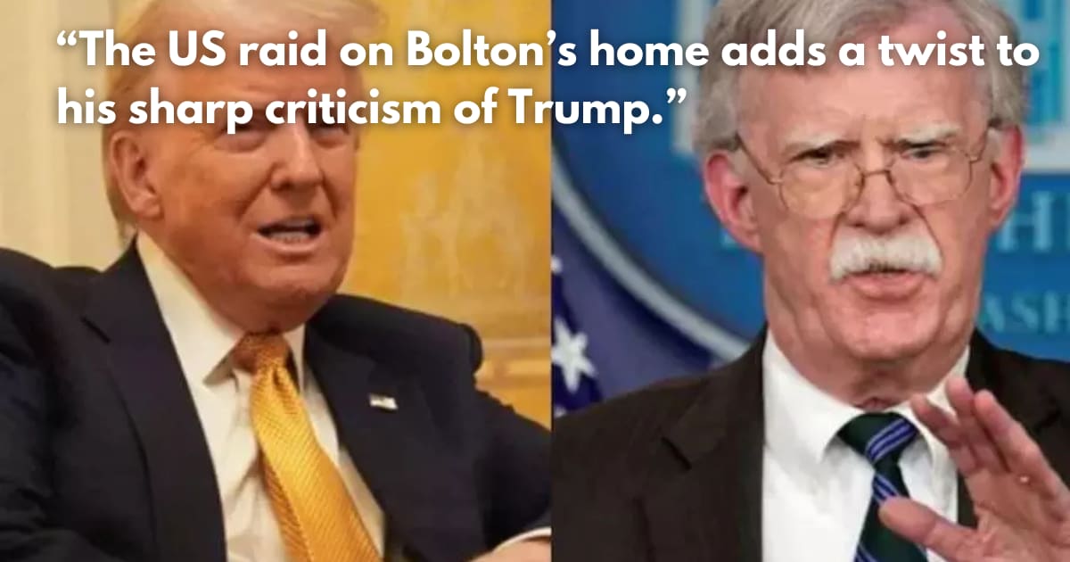 Bolton: Trump's Tariffs Push India Back to Russia, Closer to China