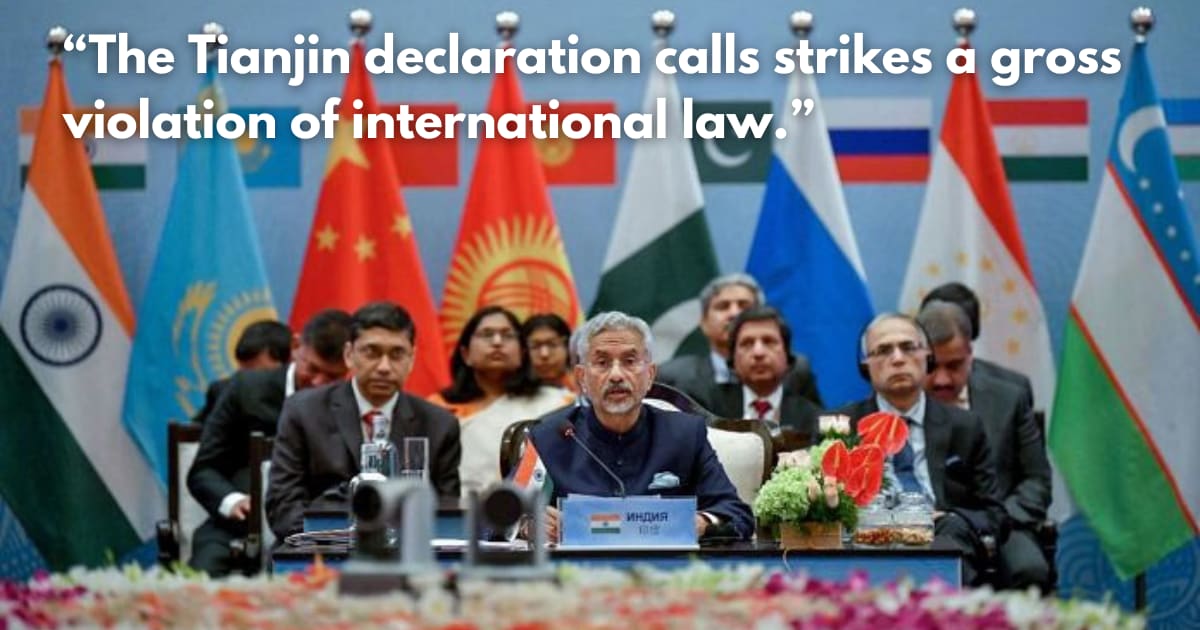 India Joins SCO in Condemning US-Israeli Strikes on Iran