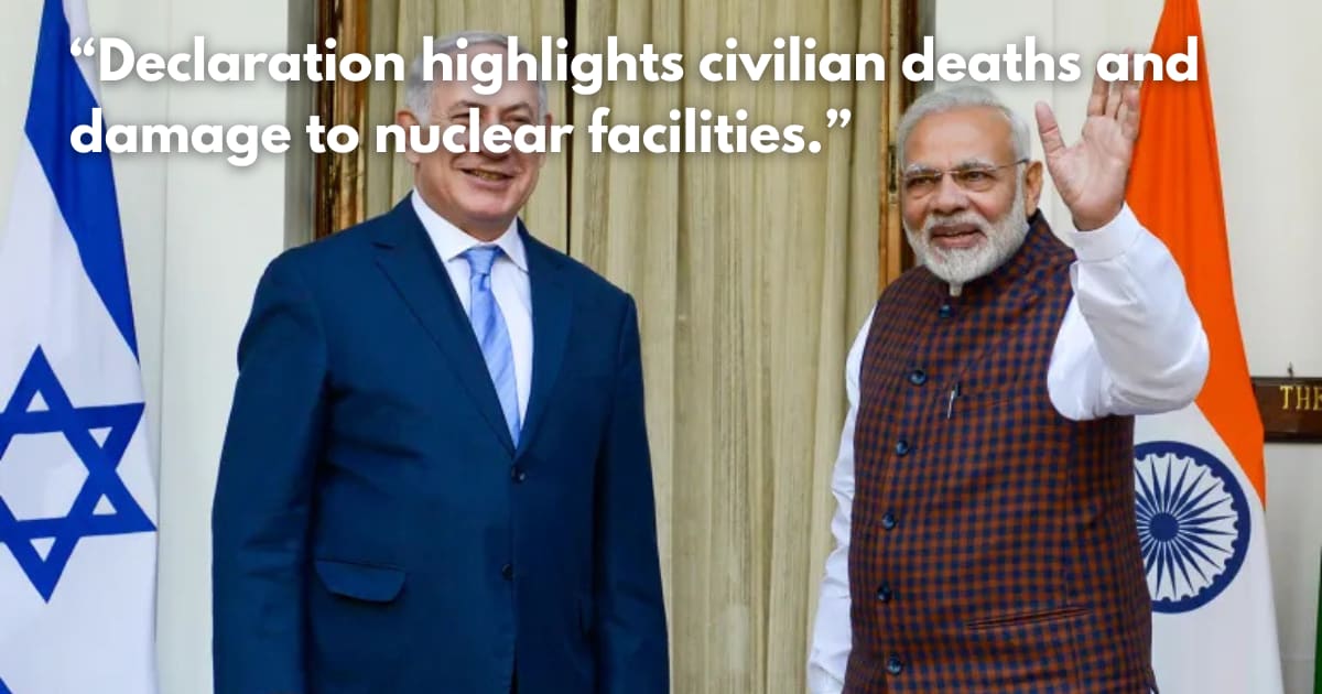 India Joins SCO in Condemning US-Israeli Strikes on Iran