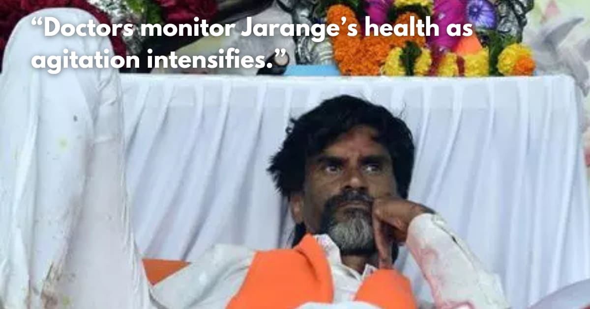 Jarange's Maratha Quota Fast: Police Order Protesters to Vacate Azad Maidan