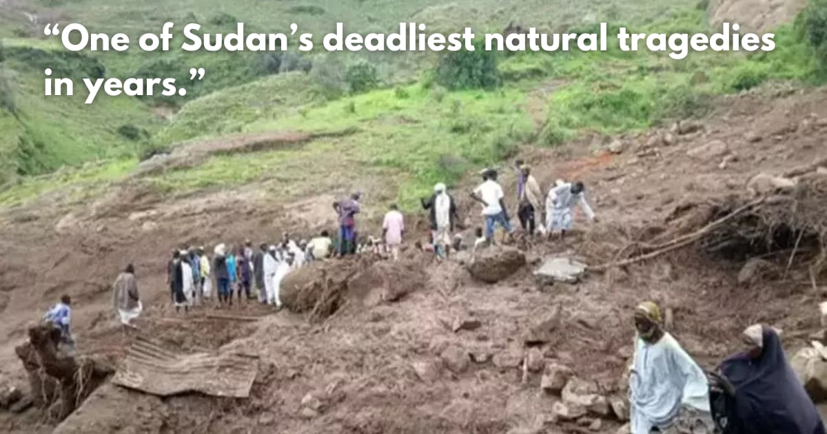Deadly Landslide in Sudan Kills 1,000, Wipes Out Village