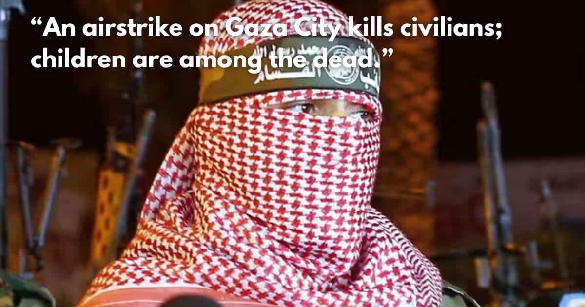 Israel Claims Killing of Hamas Spokesman Abu Obeida in Gaza