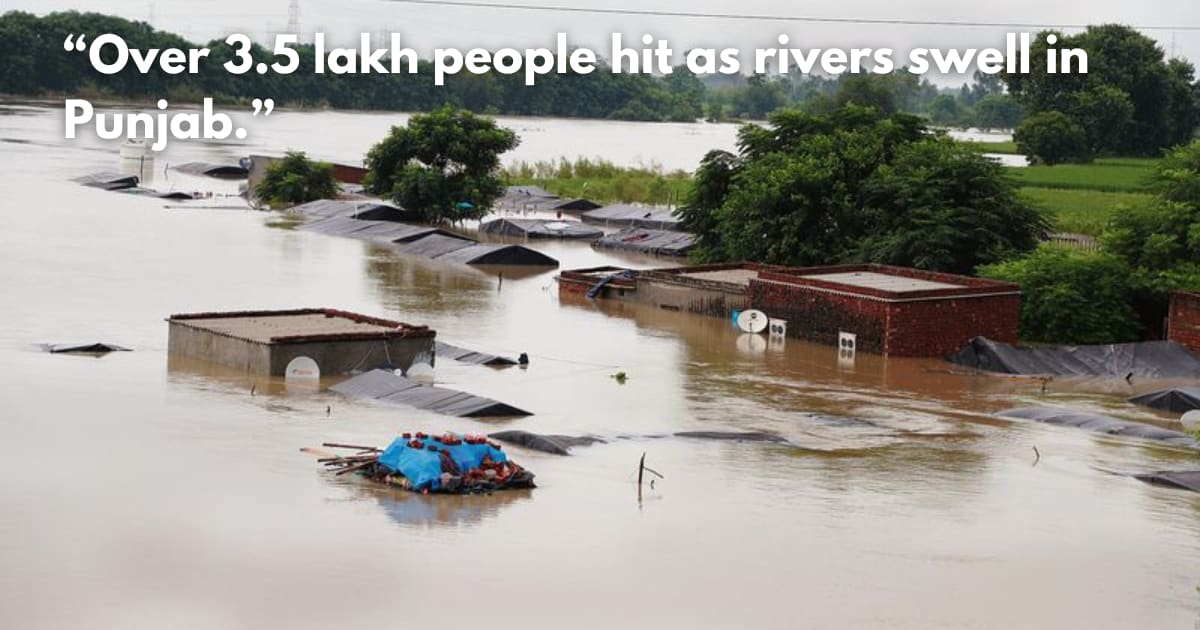 Punjab Floods: 30 Dead, 1,400 Villages Submerged, Relief Efforts On