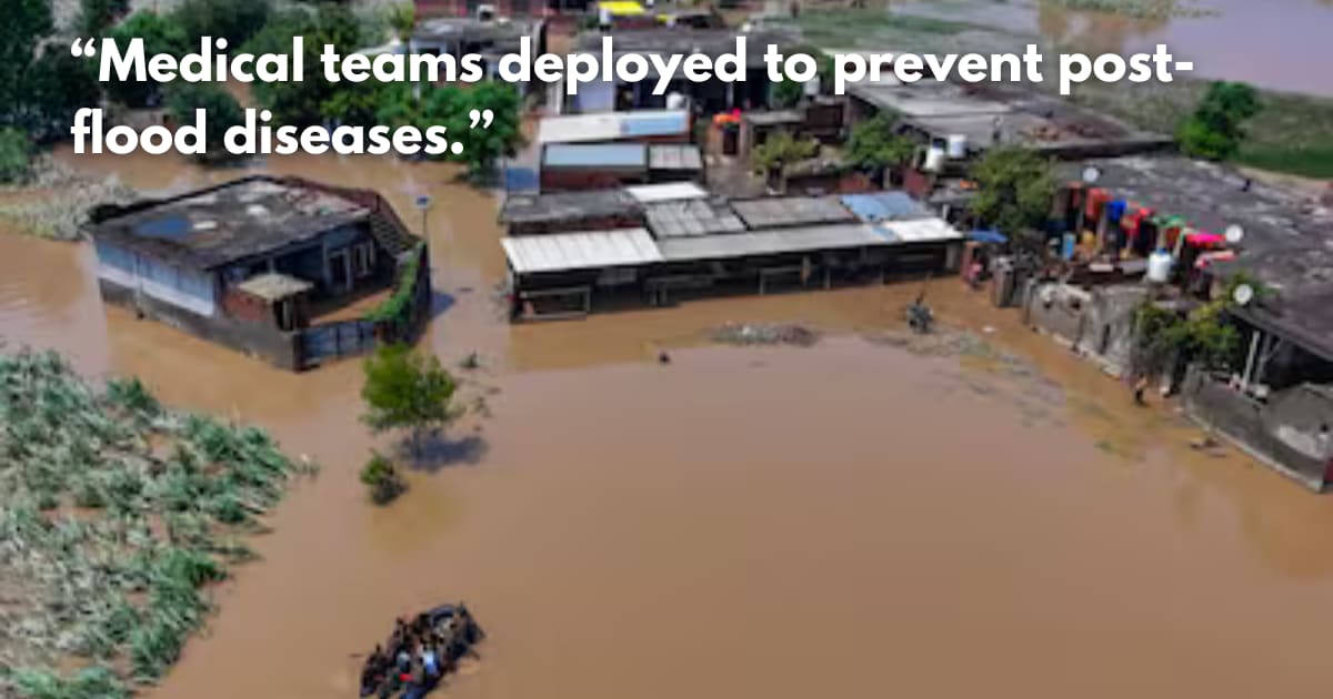 Punjab Floods: 30 Dead, 1,400 Villages Submerged, Relief Efforts On