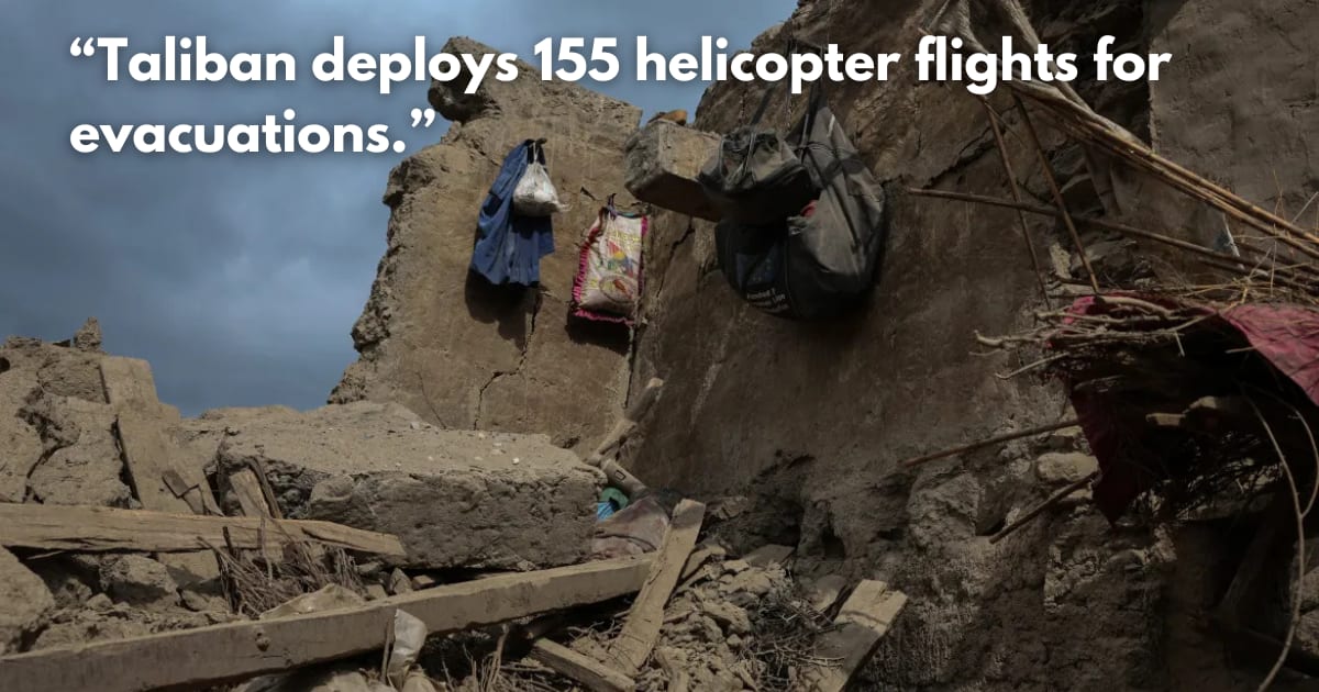 Afghan Earthquake: Hope Fades for Survivors as Death Toll Nears 1,500